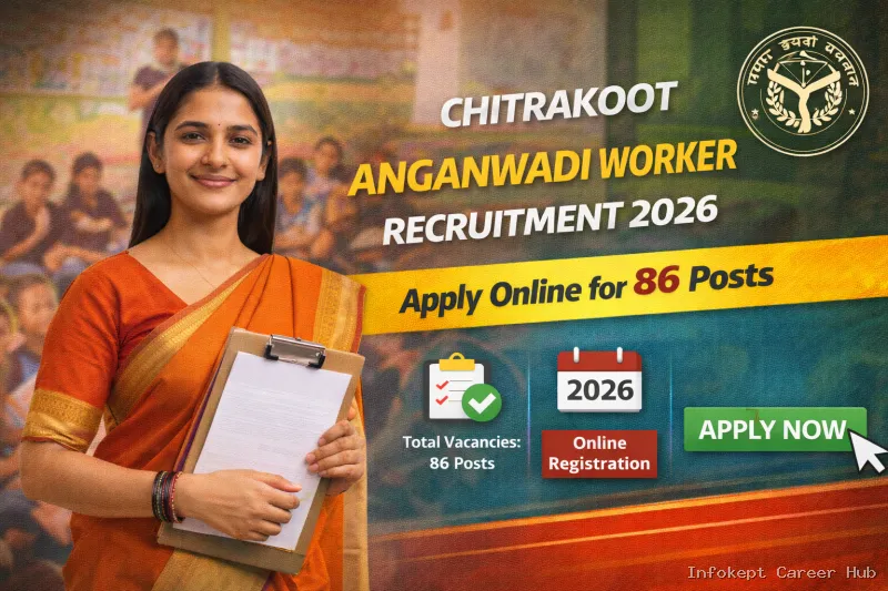 Chitrakoot Anganwadi Worker Recruitment 2026 &ndash; Apply Online for 86 Posts