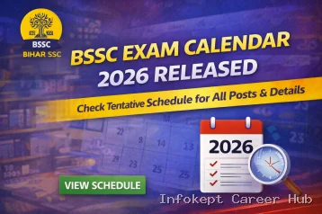 BSSC Exam Calendar 2026 Released Check Tentative Schedule for All Posts Full Details