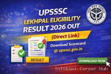 UPSSSC Lekhpal Eligibility Result 2026 Uttar Pradesh Subordinate Services Selection Commission