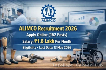 ALIMCO Recruitment 2026 Apply Online (162 Posts) – Salary ₹1.8 Lakh, Eligibility, Last Date 13 May